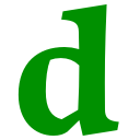 dokieli logo - a lowercase d